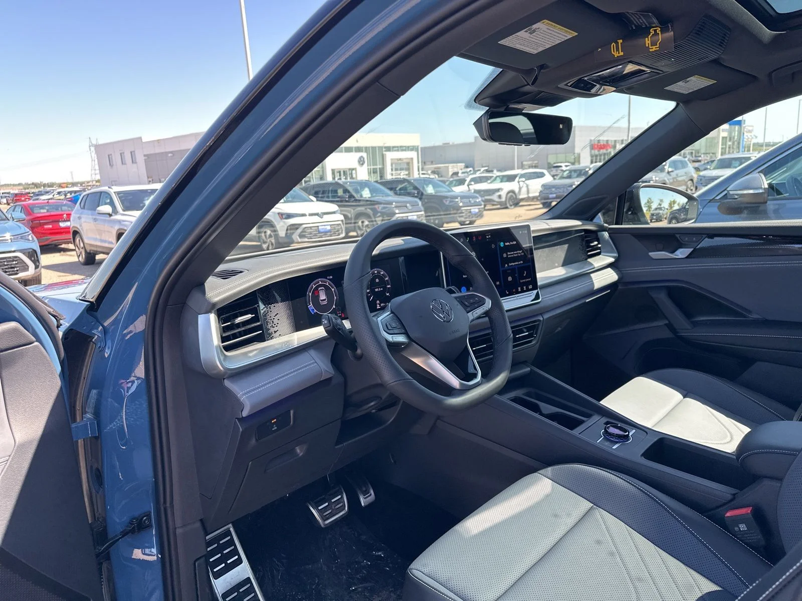New 2026 Blue Volkswagen 2.0T SE R-Line Black image 12
