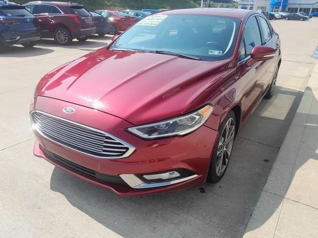 Used 2017 Red Ford Titanium image 5