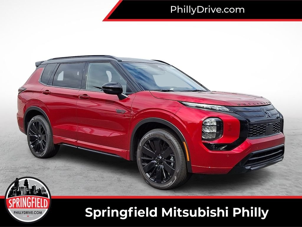 New 2026 Red Mitsubishi BLACK EDITION S-AWC image 1