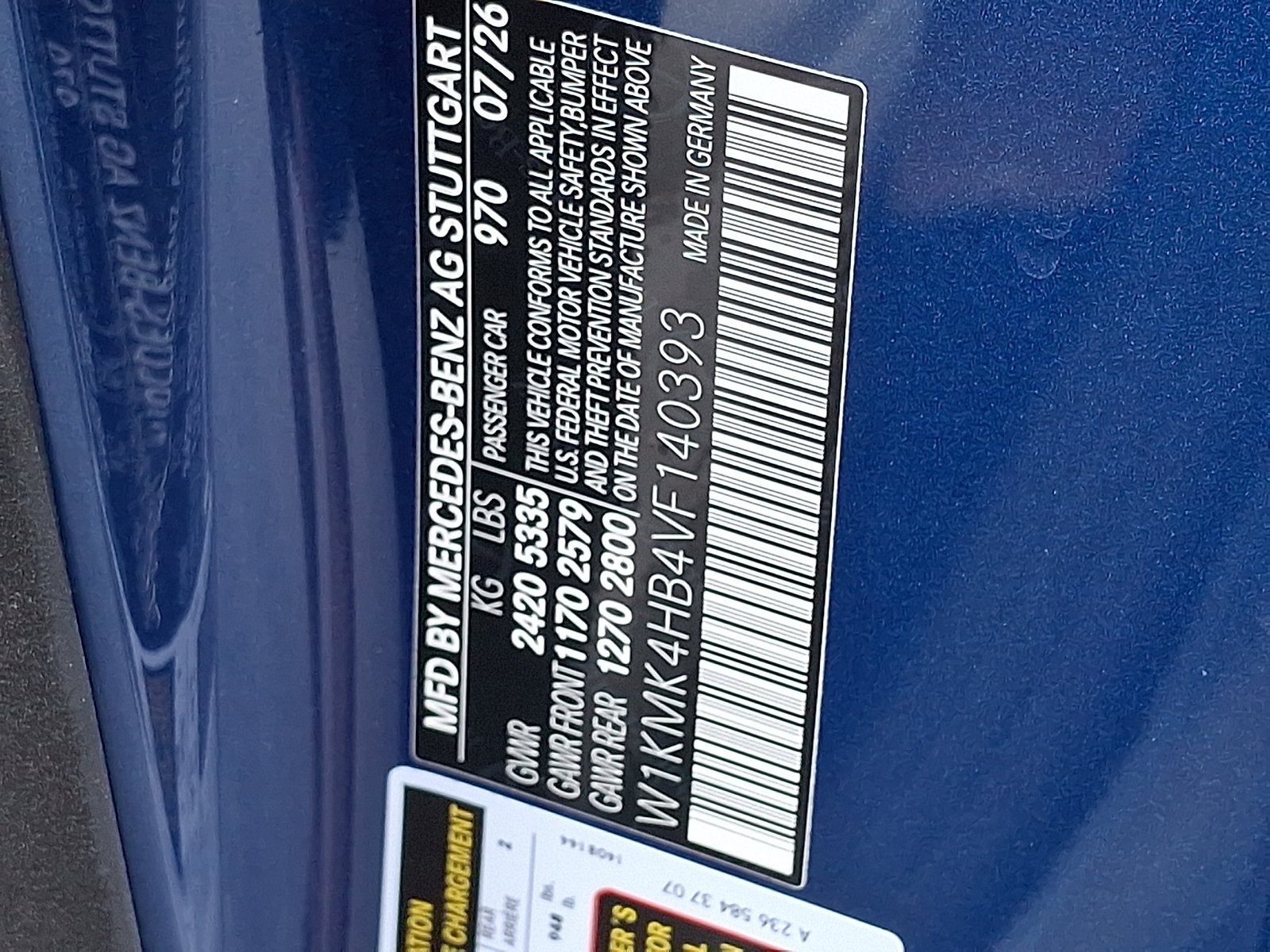 New 2027 Starling Blue Metallic Mercedes-Benz CLE 300 image 42