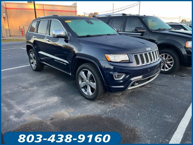 Used 2015 Blue Jeep Overland image 1