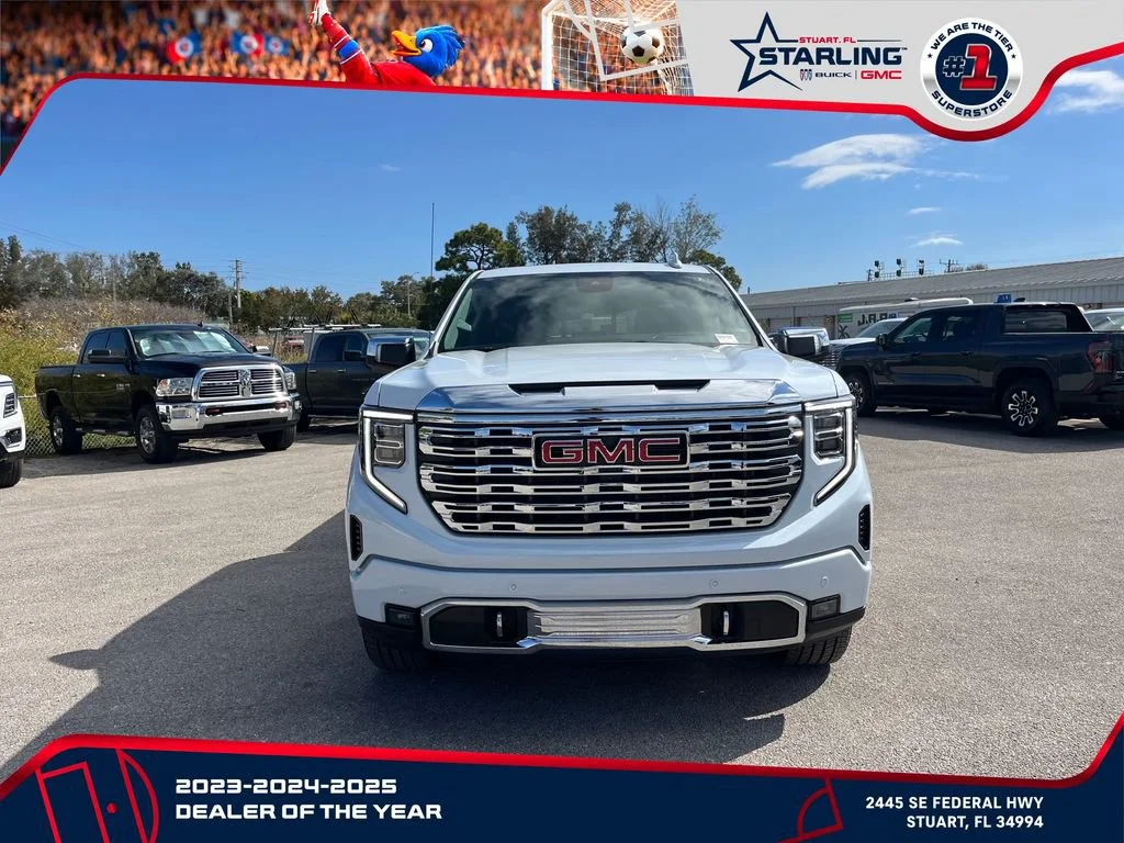 New 2026 Glacier White Tricoat GMC Denali image 3
