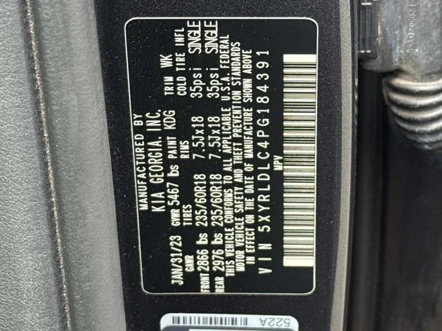 Used 2023 Gray Kia X-Line S image 30