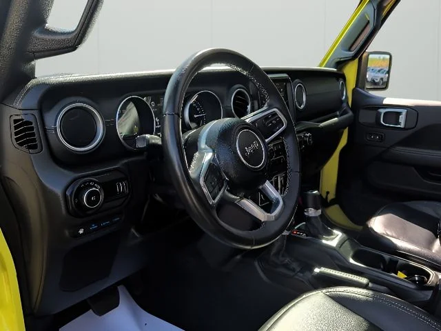 Used 2023 Yellow Jeep Sahara 4xe image 13