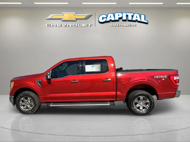 Used 2023 Red Ford Lariat image 3
