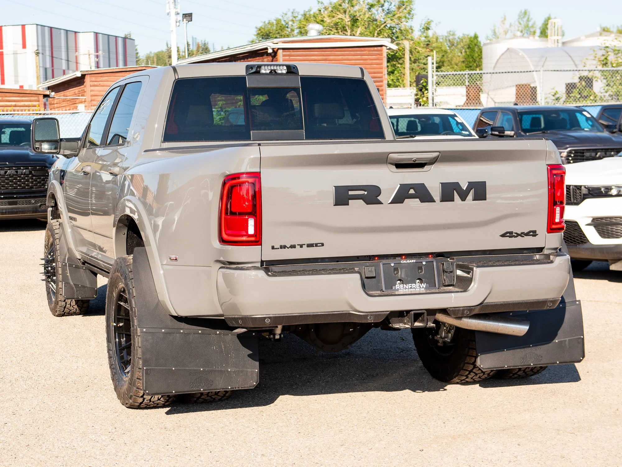 Used 2026 Grey RAM Limited* Mega Cab, 2 Inch Lift, 35 Inch Toyos, Trigger Industries Mudflaps image 8