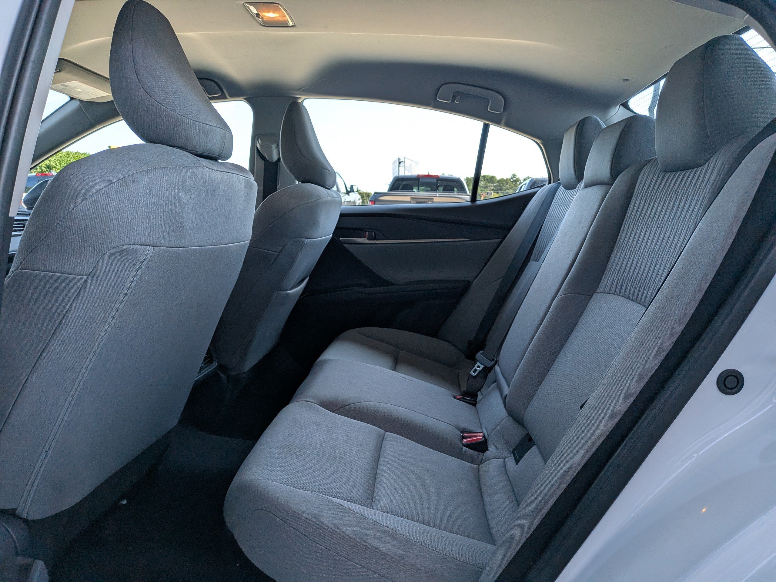Used 2025 White Toyota LE image 8