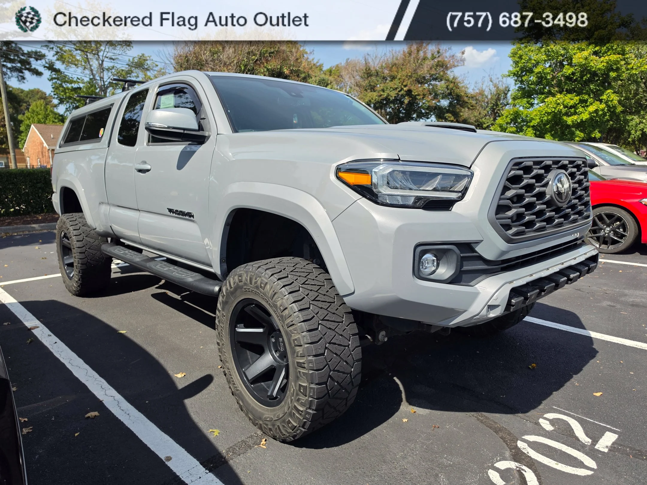 Used 2020 Cement Toyota TRD Sport image 3