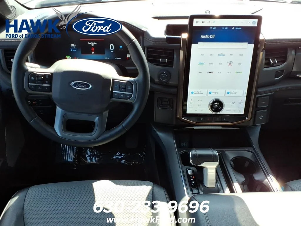 Certified Used 2022 Black Metallic Ford Lariat image 9