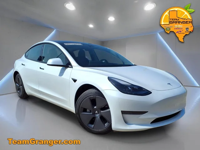 Pre-Owned 2023 Tesla Model 3 Base RWD 4D Sedan