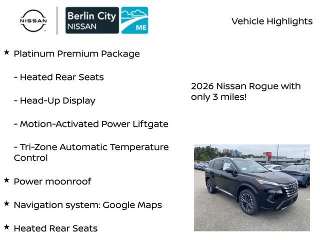 New 2026 Super Black Nissan Platinum image 7