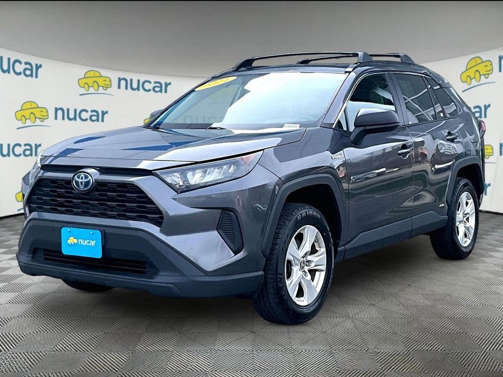 Used 2021 Gray Toyota LE image 3