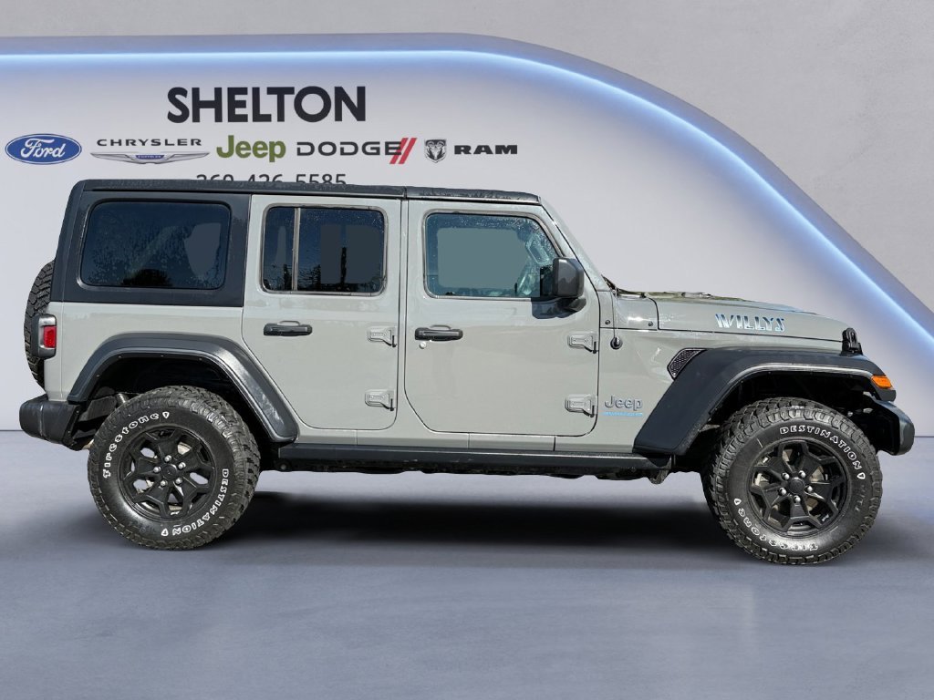 Used 2023 Gray Jeep Willys 4xe image 7