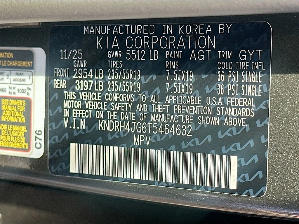 New 2026 Interstellar Gray Kia EX image 34