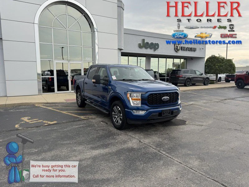 Used 2022 Blue Metallic Ford XL image 1