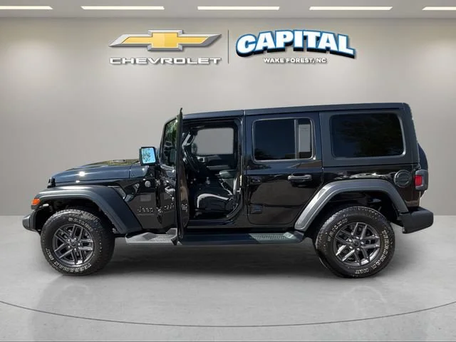 Used 2024 Black Jeep 4-Door Sport S 4x4 image 9