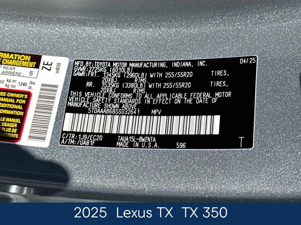 Used 2025 Silver Lexus 350 image 20