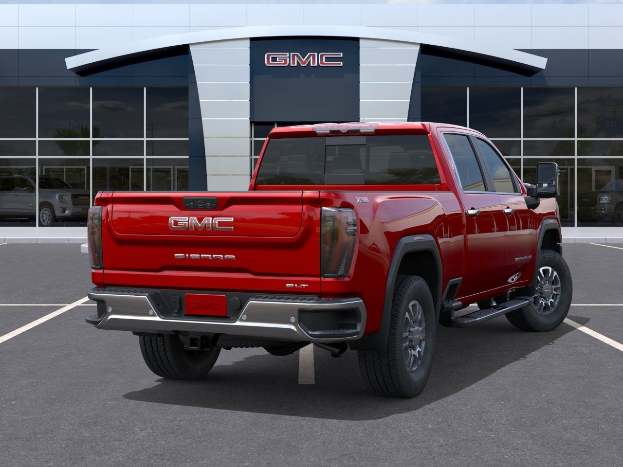 New 2026 Volcanic Red Tintcoat GMC SLT image 4