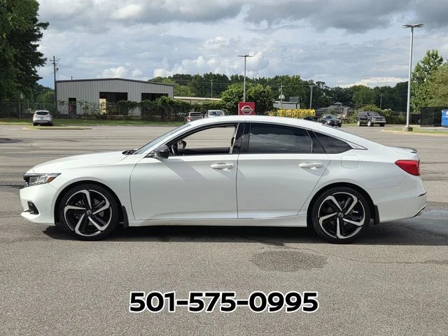 Used 2022 White Honda Sport Special Edition image 2