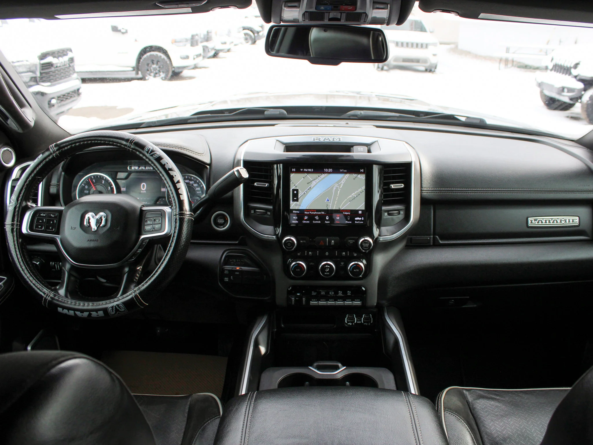 Used 2021 Blue RAM Laramie * Night Edition | Cummins Diesel | Rear Air Suspension | Harman/Kardon | Apple CarPlay image 4
