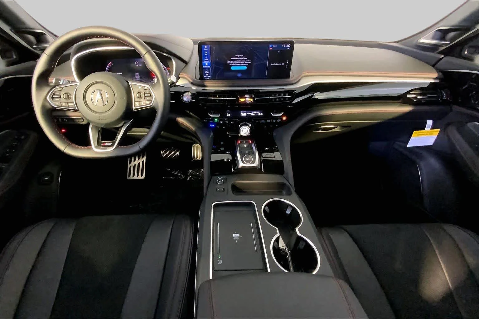 New 2026 Majestic Black Pearl Acura With A-Spec Package image 8