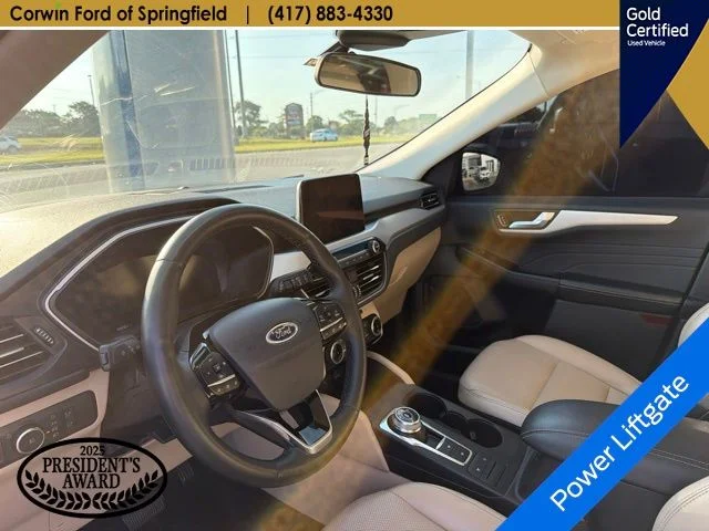 Certified Used 2022 Gray Metallic Ford SEL image 14