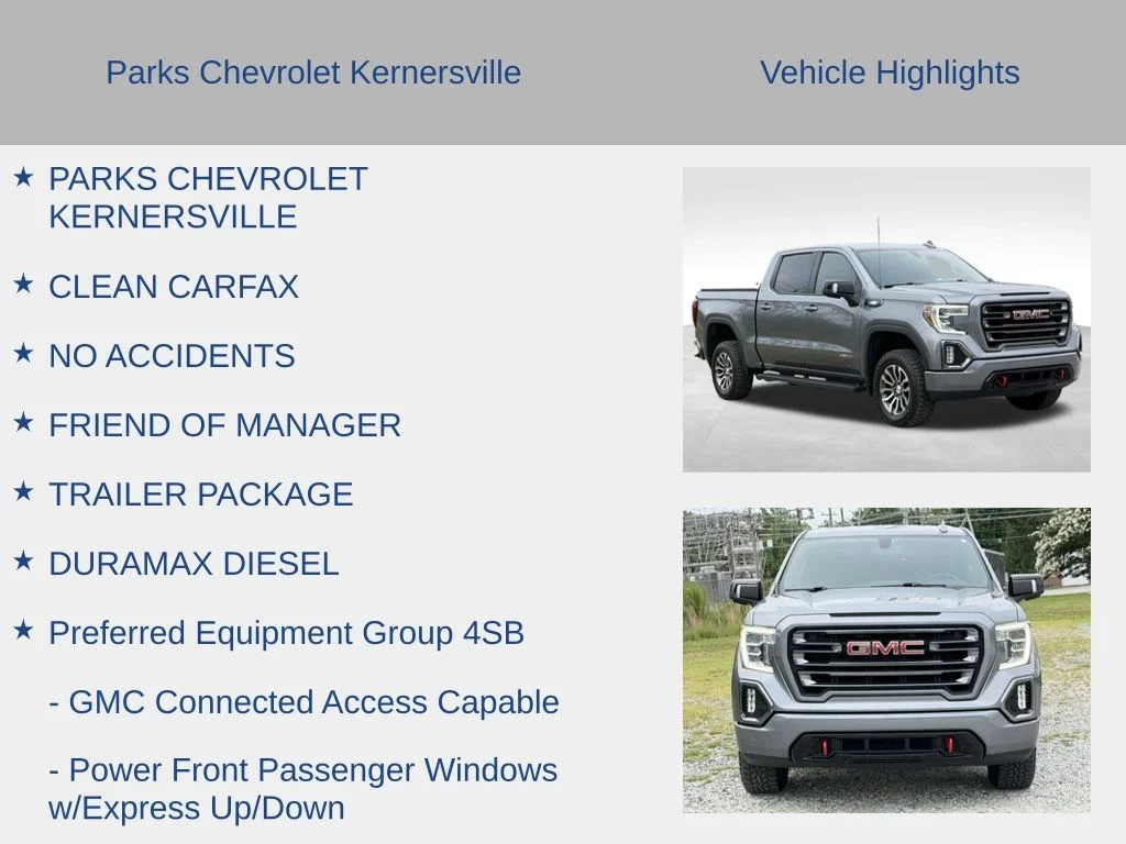 Used 2021 Gray GMC AT4 image 6