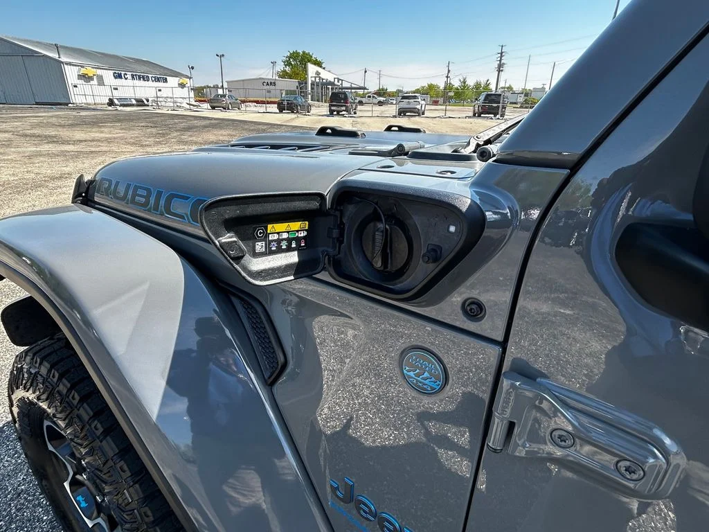 Used 2023 Gray Jeep Rubicon 4xe image 32