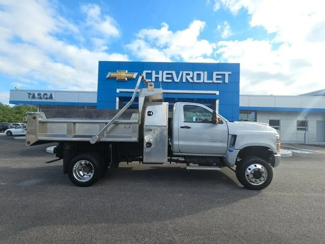 Used 2021 Silver Chevrolet Work Truck image 2