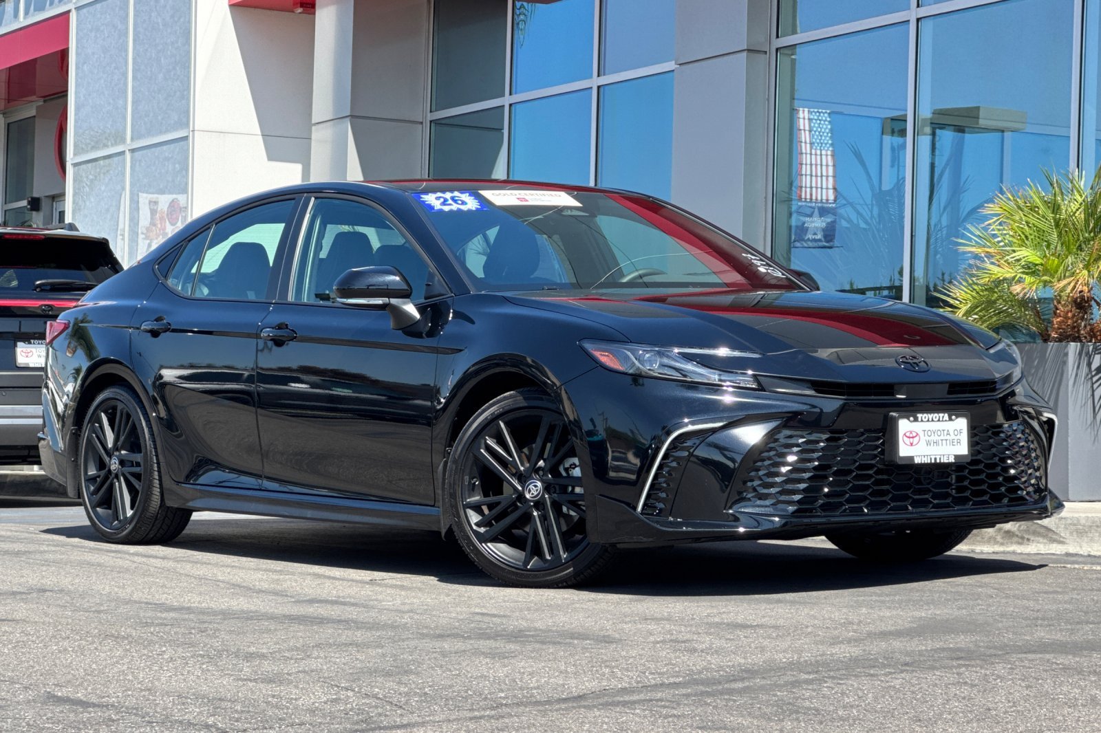 Used 2026 Black Toyota SE Nightshade image 2