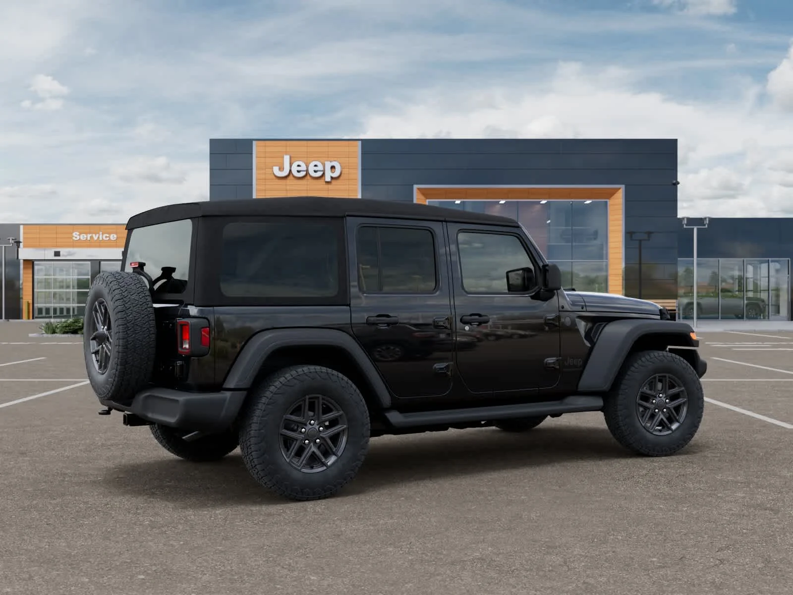 New 2026 Black Clearcoat Jeep Sport S image 4