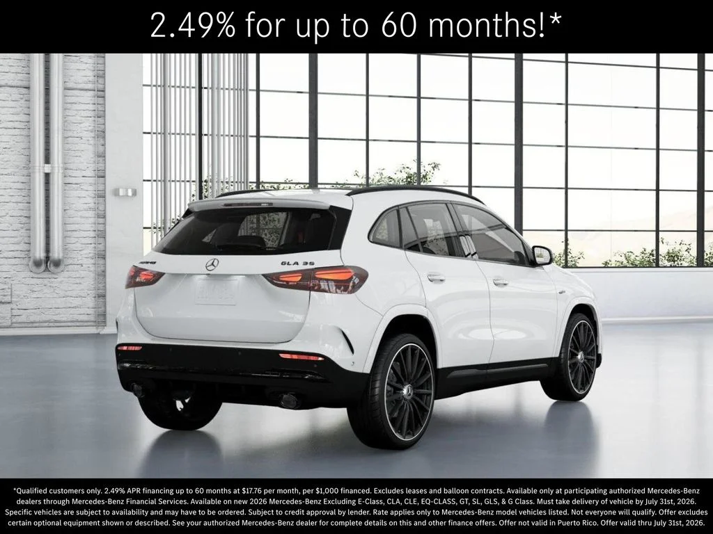New 2026 Polar White Mercedes-Benz AMG® GLA 35 4MATIC SUV image 22