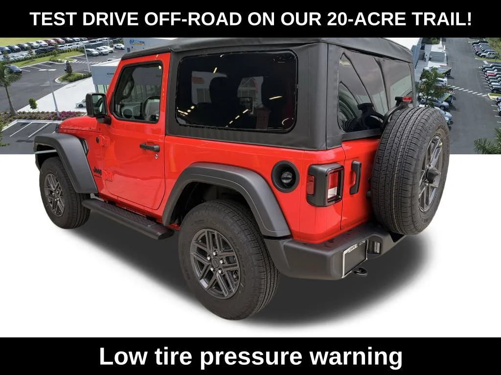 New 2026 Firecracker Red Clear-Coat Exterior Paint Jeep Sport image 6