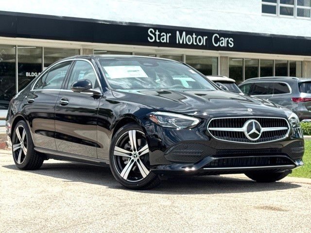 New 2025 Black Mercedes-Benz C 300 image 1