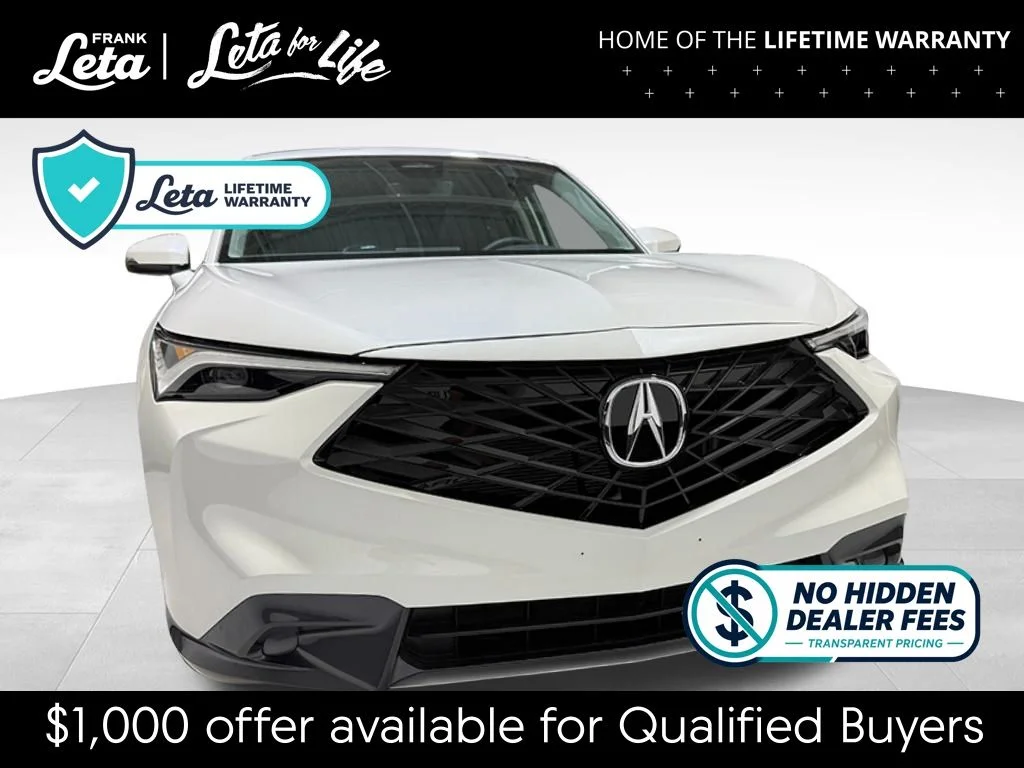 New 2026 Platinum White Pearl Acura Base image 10