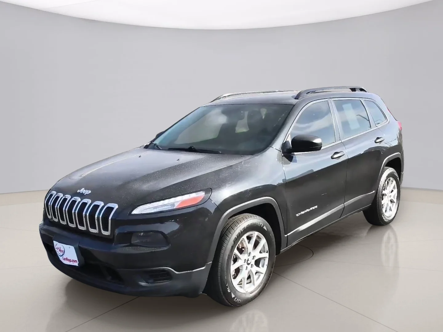 Used 2015 Black Jeep SPORT image 1
