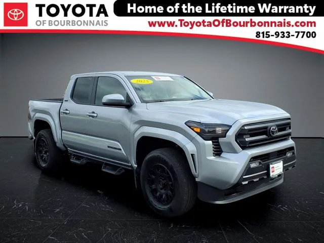 Certified Used 2025 Silver Toyota SR5 image 1