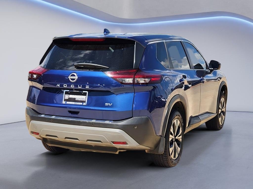 Used 2023 Caspian Blue Metallic Nissan SV image 8
