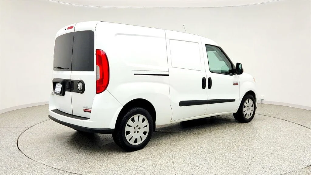 Used 2018 Bright White Ram Tradesman SLT Van w/ ParkSense & Commercial Shelving image 5
