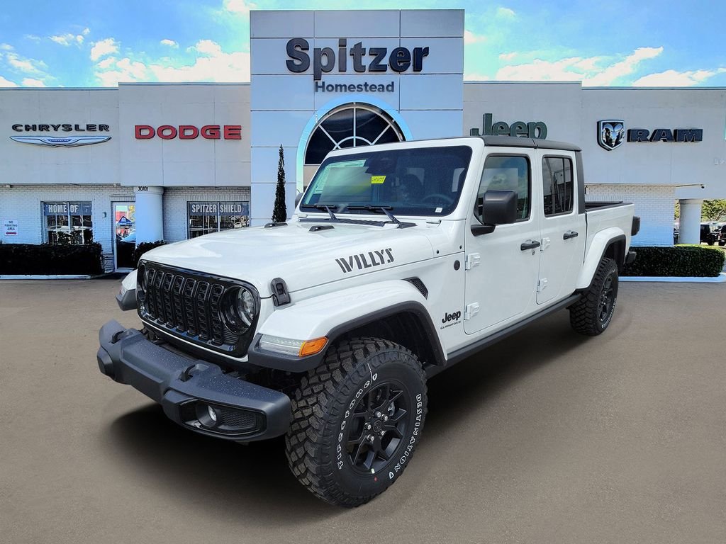 New 2026 Bright White Clear-Coat Exterior Paint Jeep Willys image 4