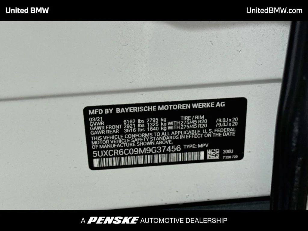 Used 2021 Alpine White BMW xDrive40i image 22