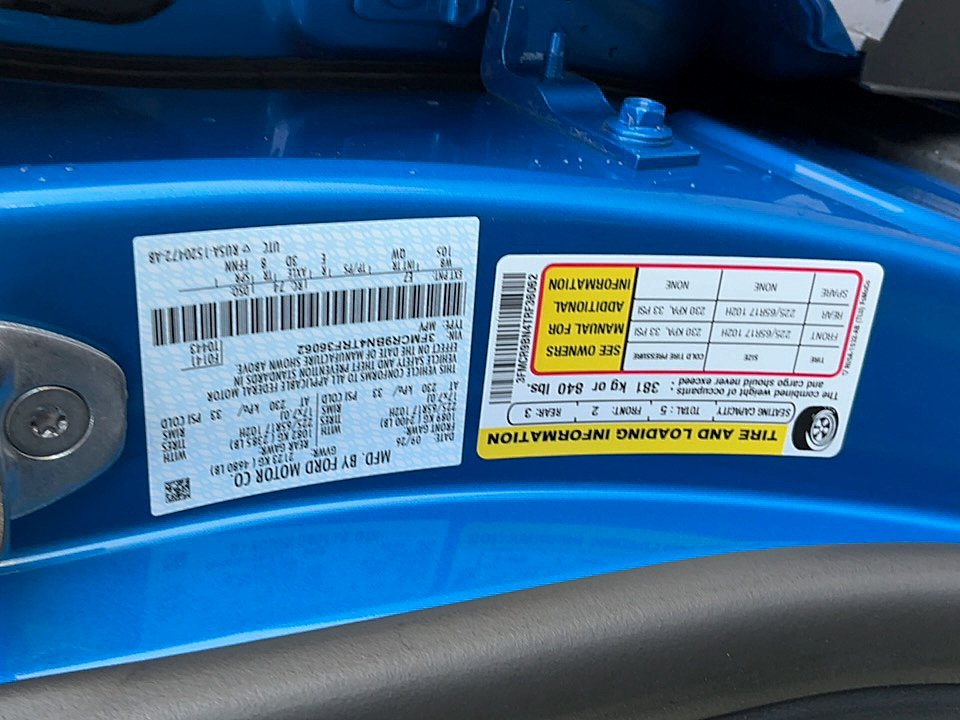 New 2026 Velocity Blue Metallic Ford Big Bend® image 19