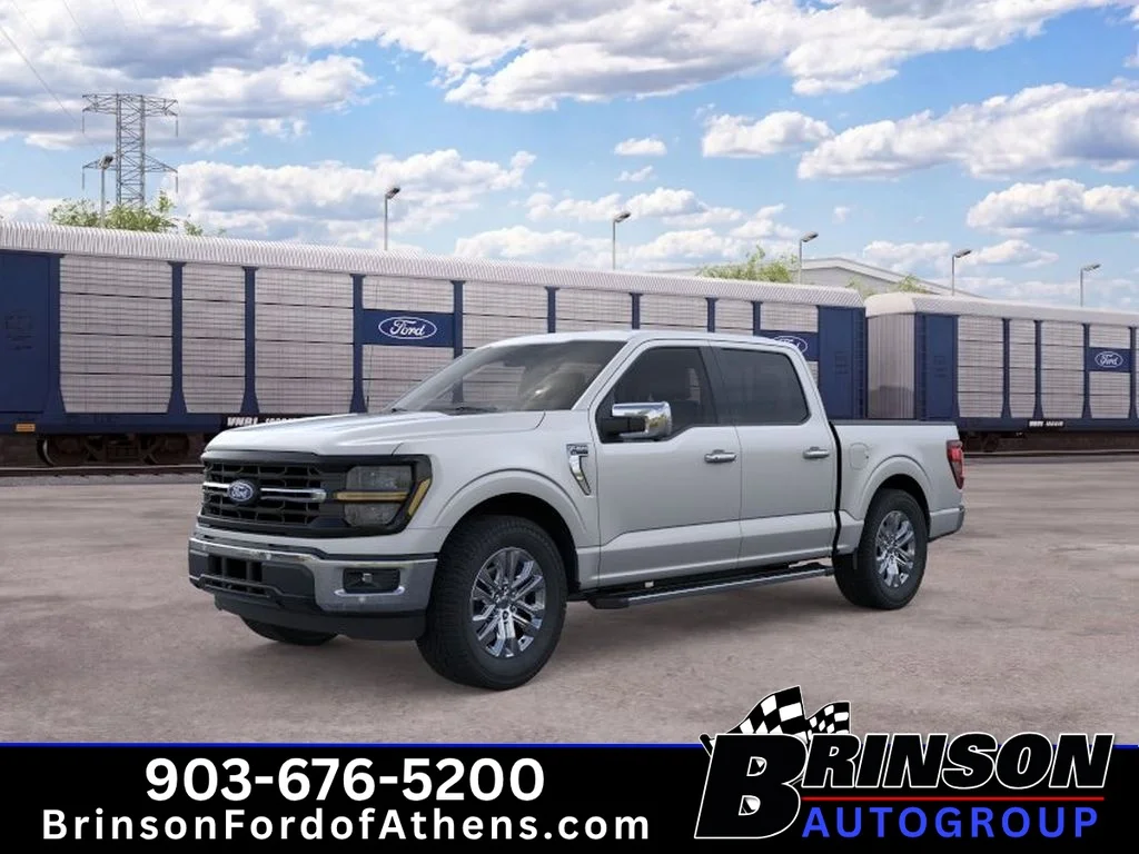 New 2026 Iconic Silver Metallic Ford XLT image 1