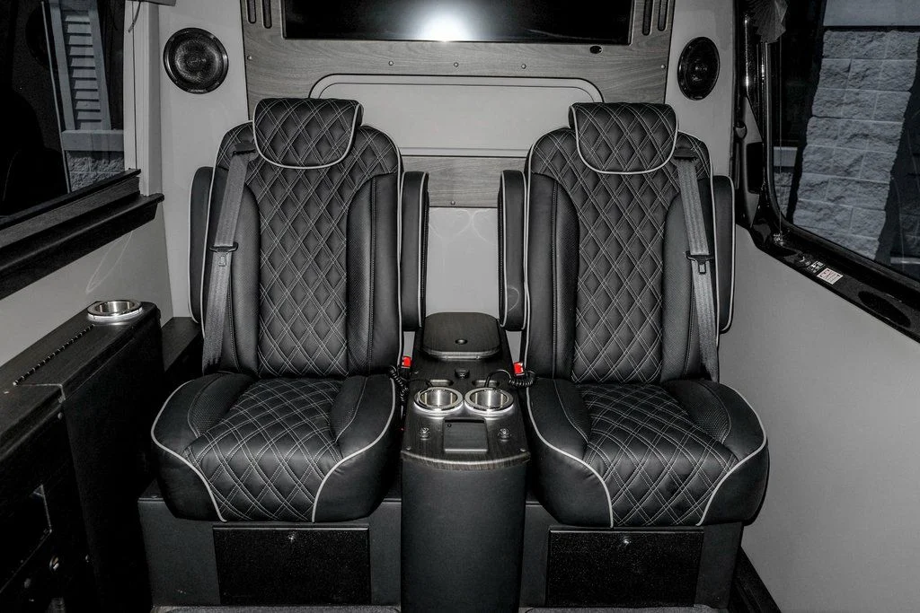 New 2026 Obsidian Black Metallic Midwest Automotive Designs D6 W/ Full Partition image 31