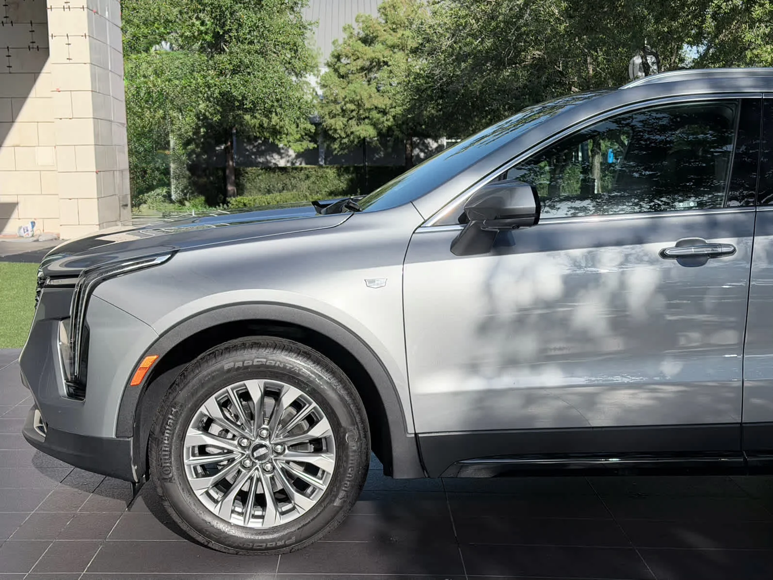 Used 2024 Argent Silver Metallic Cadillac Premium Luxury image 7