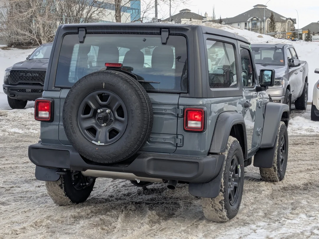 New 2026 Dark blue Jeep Sport - - 4x4 - 2.0L Turbo Engine - 12.3 Uconnect 5 Display - Black Freedom Hardtop & More! image 8