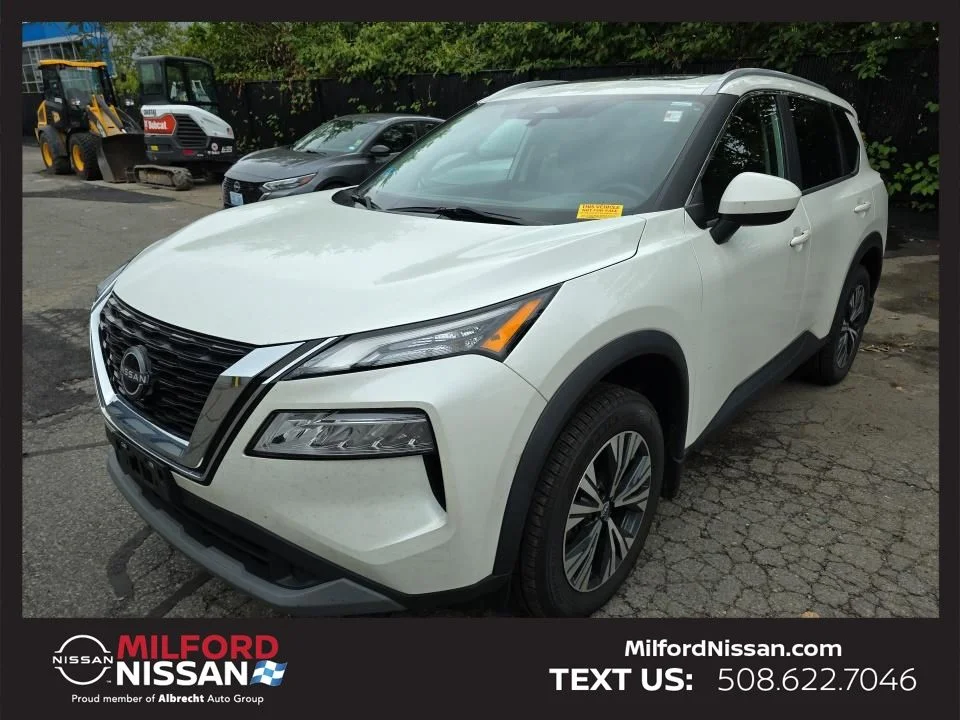 Certified Used 2023 White Nissan SV image 1