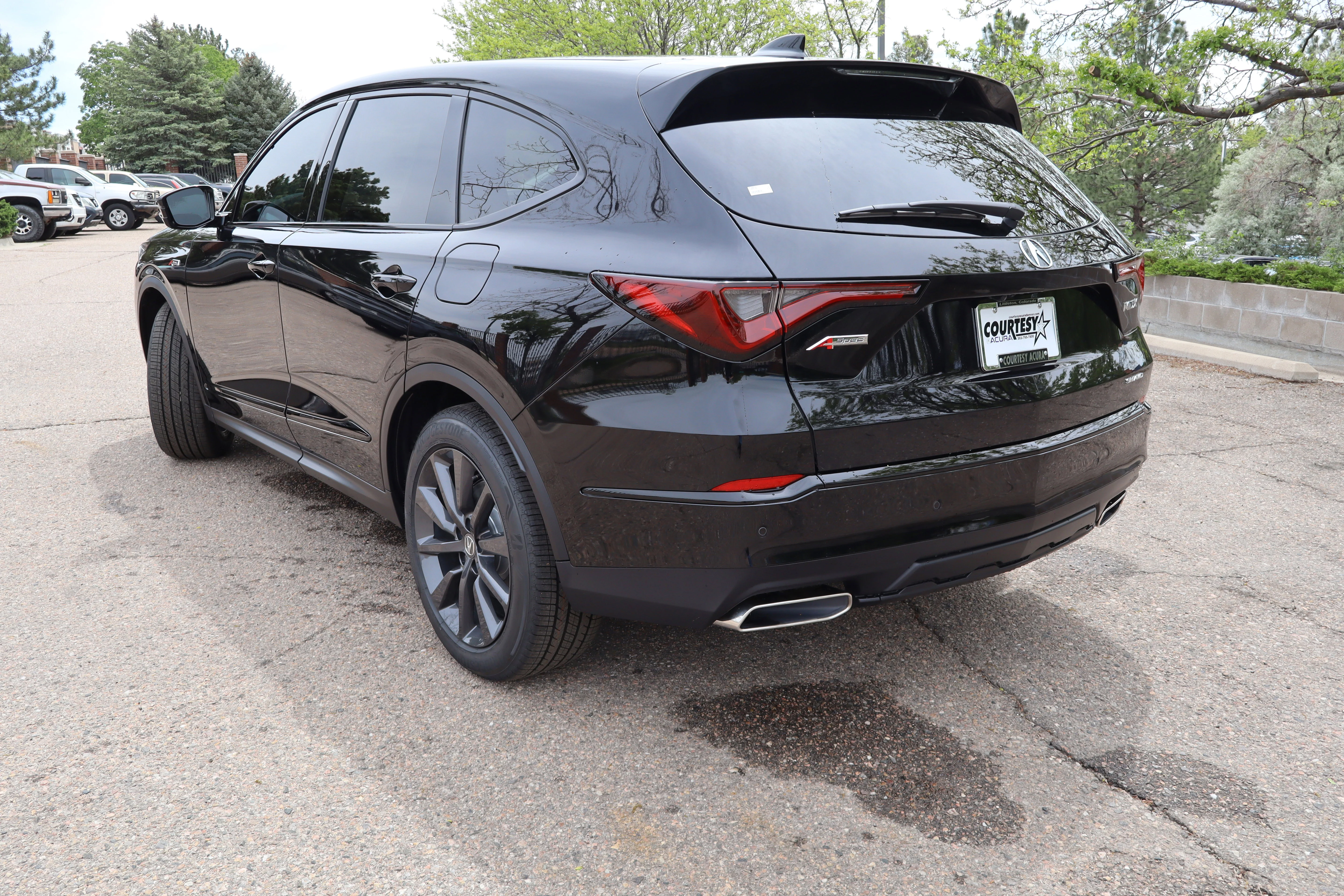 New 2026 Majestic Black Pearl Acura w/A-Spec Package image 4