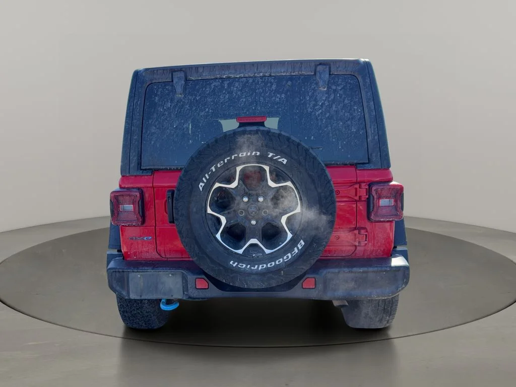Used 2022 Red Jeep Unlimited Rubicon 4xe image 6