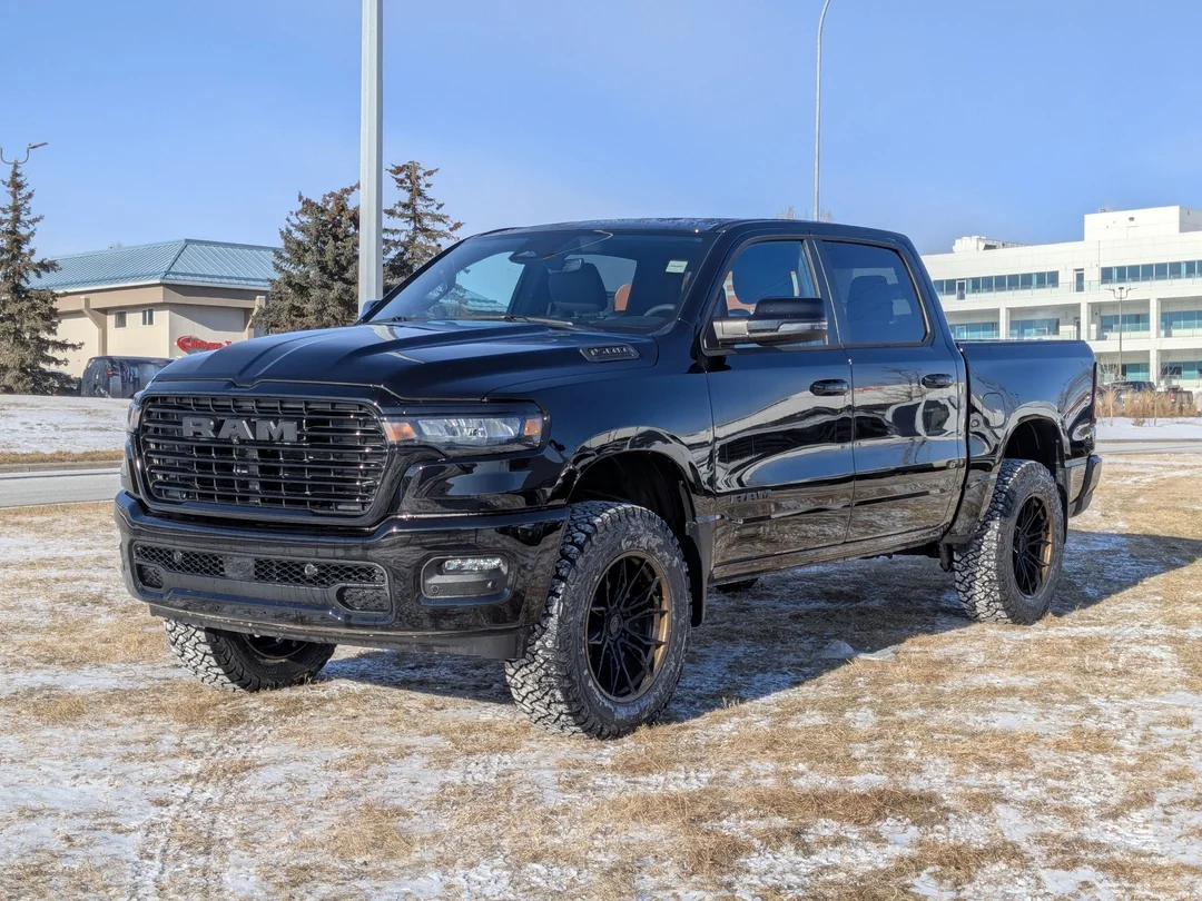 New 2026 Black RAM Sport - - Fuel Rims - A/T Tires - Lifted & More! image 4